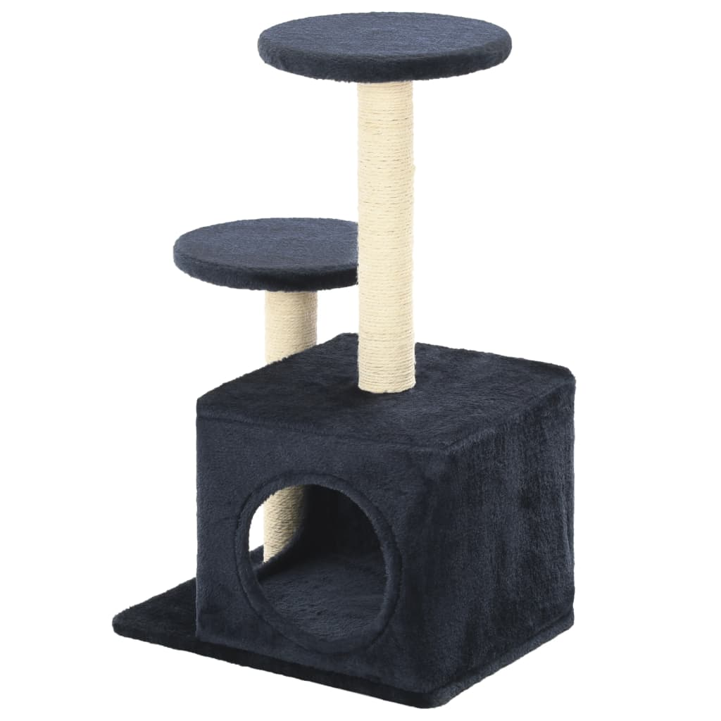 Vidaxl - Arbre à chat avec griffoirs en sisal 60cm Bleu foncé vidaXL 170521 - Image 3