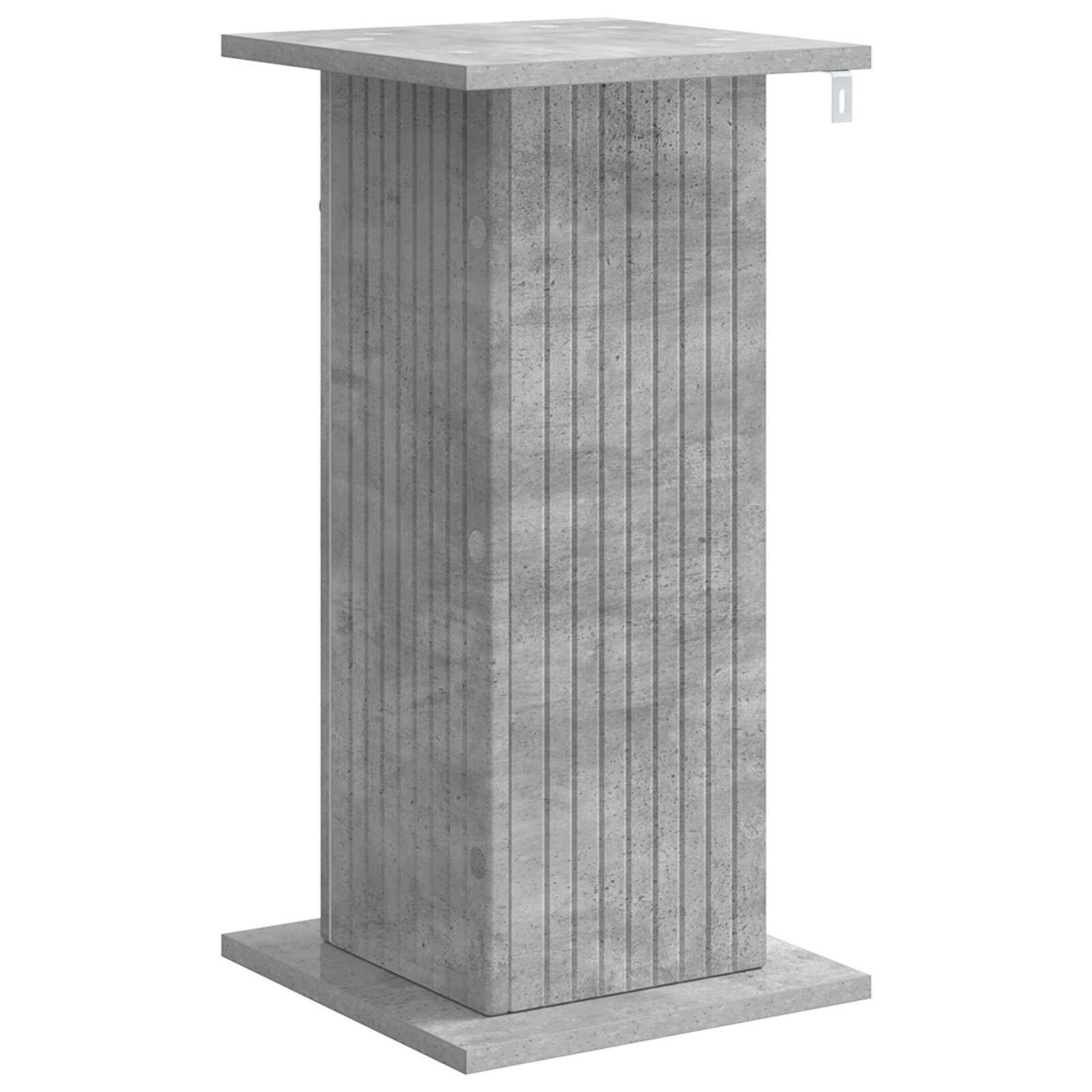 Vidaxl - Support de Plante 2 pcs Gris béton 30,5 x 30 x 60,5 cm vidaXL 899787 - Image 9
