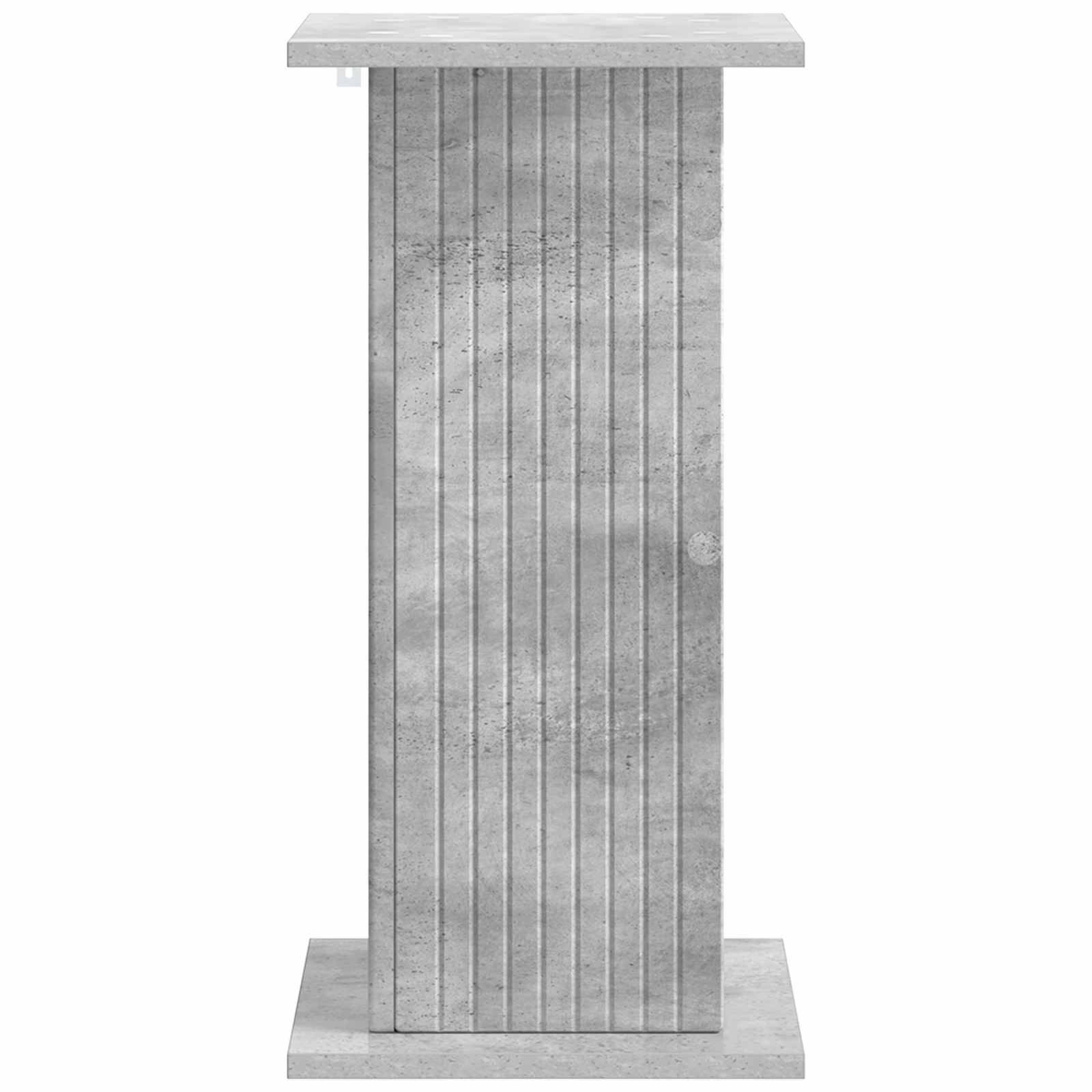 Vidaxl - Support de Plante 2 pcs Gris béton 30,5 x 30 x 60,5 cm vidaXL 899787 - Image 7