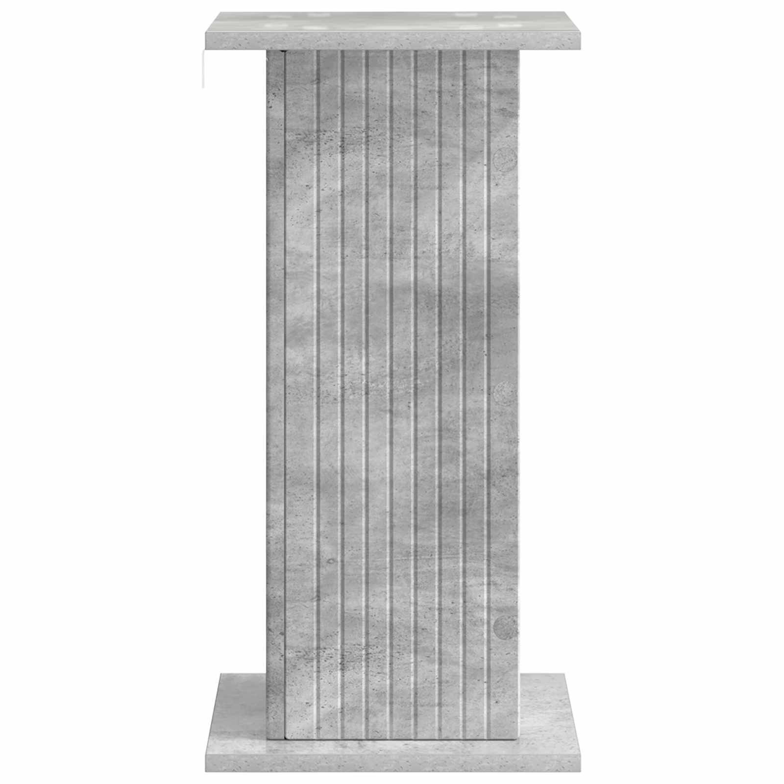Vidaxl - Support de Plante 2 pcs Gris béton 30,5 x 30 x 60,5 cm vidaXL 899787 - Image 8