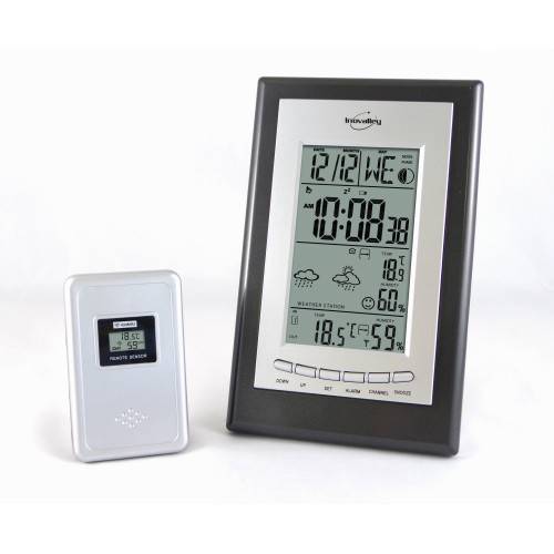 Inovalley - Station météo écran LCD complète radio-pilotée - Image 1