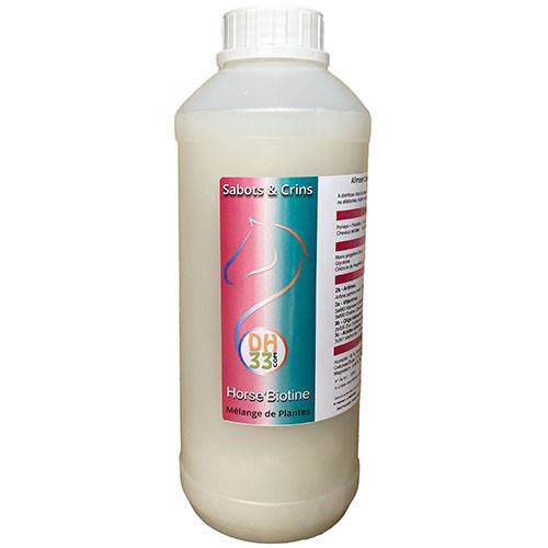 Horse'Biotine Liquide 1L - Source de  Biotine Cheval DISTRI'HORSE33 - Image 2