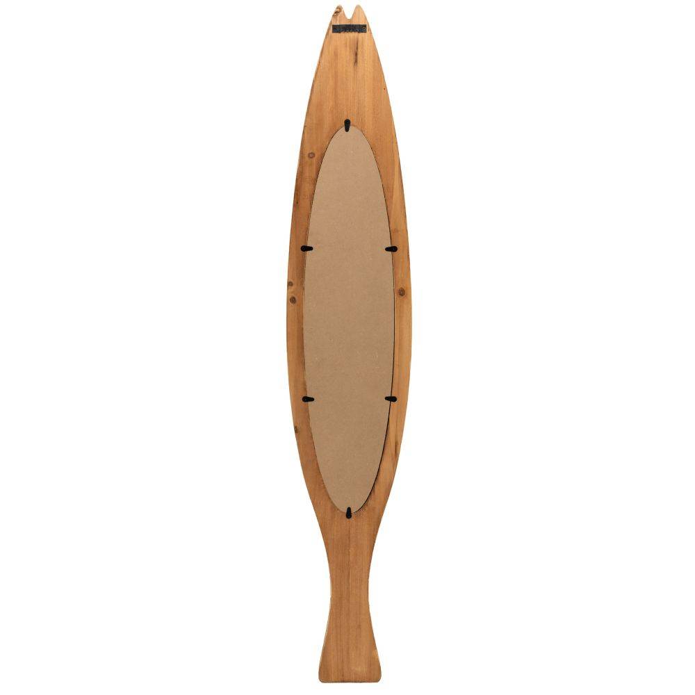 Aubry Gaspard - Miroir poisson en bois recyclé Grand modèle - Image 3