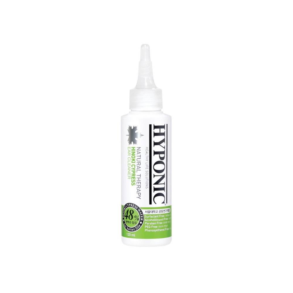 Nettoyant oreille naturel et hypoallergénique pour chien 120 ml HYPONIC - Image 1