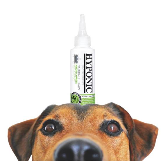 Nettoyant oreille naturel et hypoallergénique pour chien 120 ml HYPONIC - Image 2