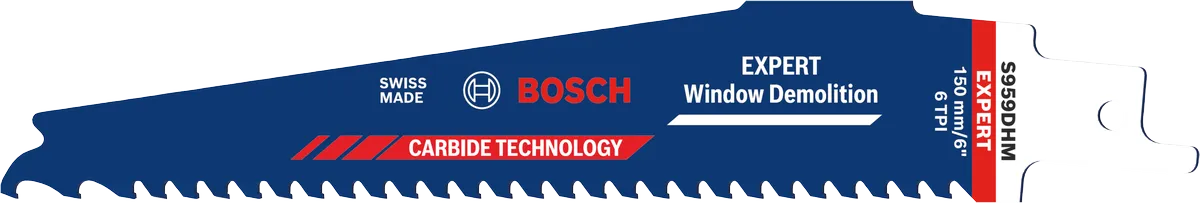 Lame EXPERT Window Demolition S959DHM - Pour scies sabres - BOSCH - 2608902328 - Image 1