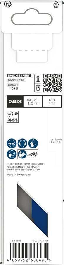 Lame EXPERT Window Demolition S959DHM - Pour scies sabres - BOSCH - 2608902328 - Image 2