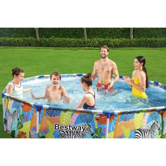 Bestway - Piscine tubulaire Steel Pro ronde 3,05 x 0,66 m - Bestway - Image 5