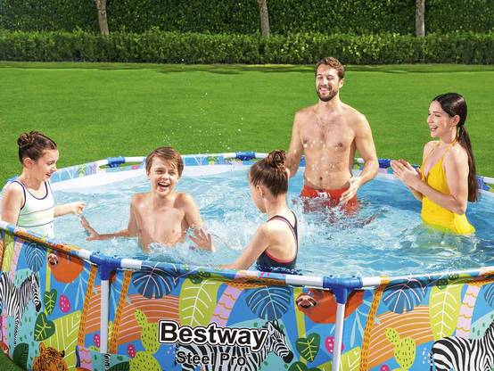 Bestway - Piscine tubulaire Steel Pro ronde 3,05 x 0,66 m - Bestway - Image 3