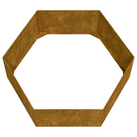 Jardinière - Bac à fleurs - Pot de fleurs Rouillé 138x120x45 cm acier corten Couleur évolue - Image 7