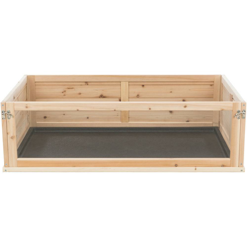 Animallparadise - Enclos intérieur, dimensions: 100 × 30 × 60 cm pour cochon d'inde - Image 2