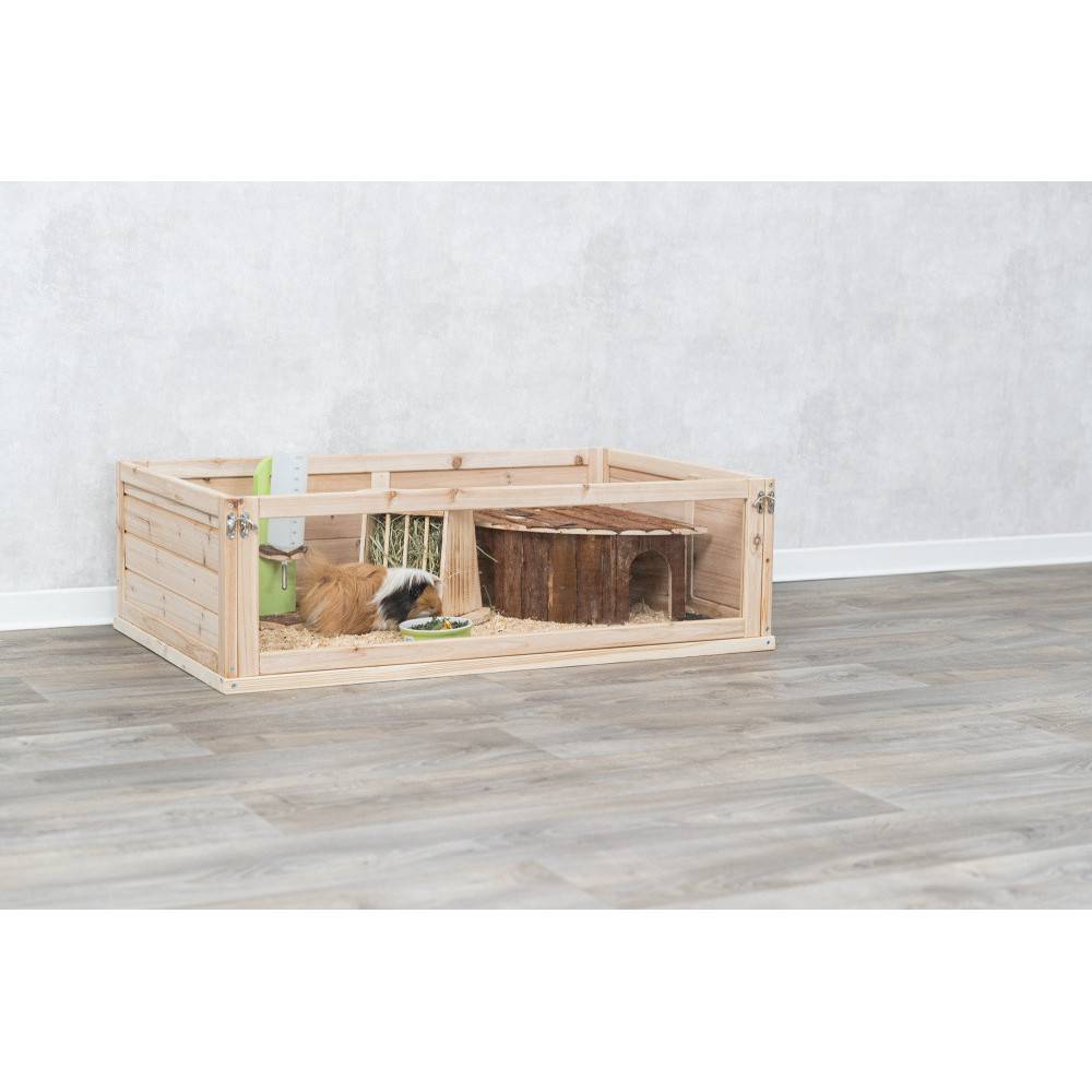 Animallparadise - Enclos intérieur, dimensions: 100 × 30 × 60 cm pour cochon d'inde - Image 3