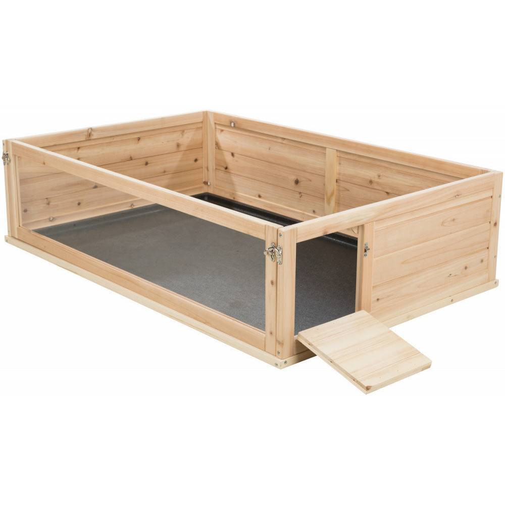 Animallparadise - Enclos intérieur, dimensions: 100 × 30 × 60 cm pour cochon d'inde - Image 1