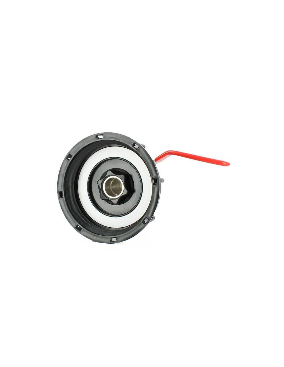 Raccord cuve eau S100X8 - Robinet laiton chromé 15 mm - Image 4