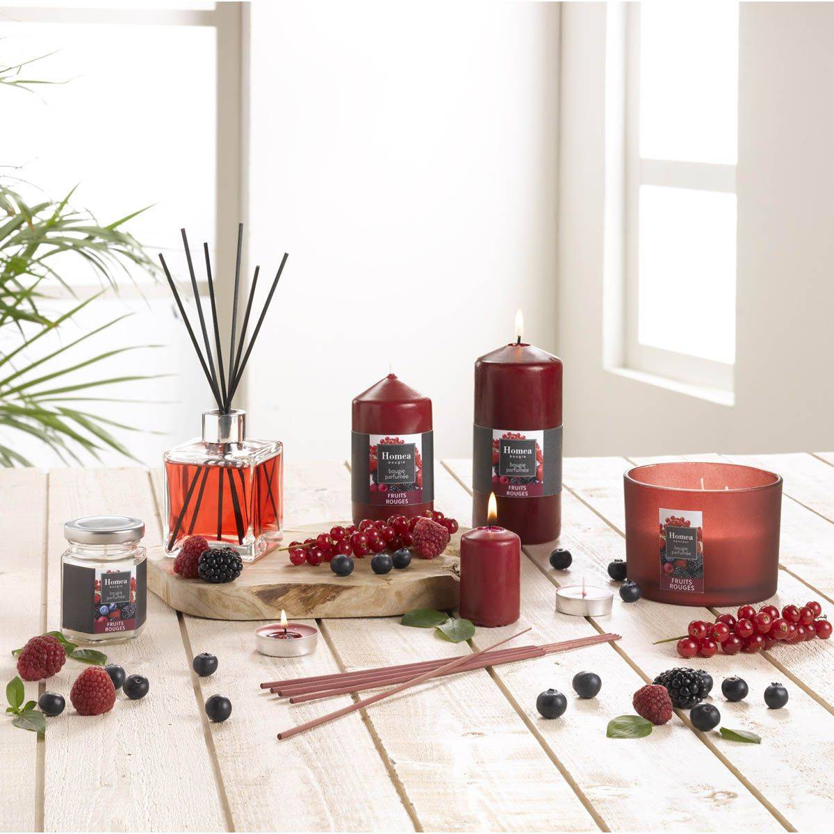Paris Prix - Diffuseur de Parfum "Essentiel II" 170ml Fruits Rouges - Image 2