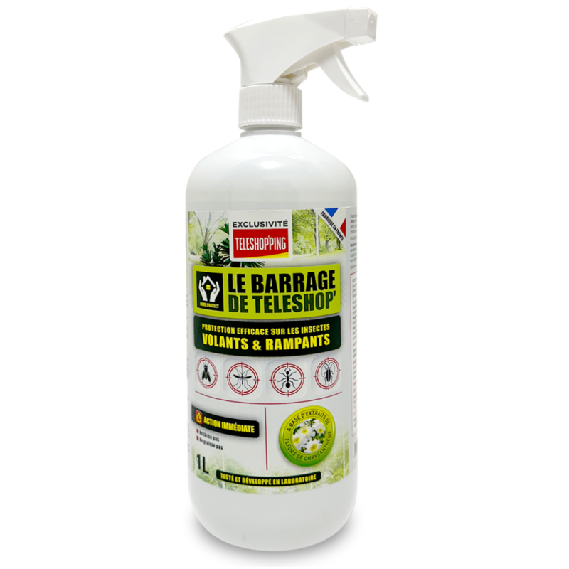 barrage aux insectes teleshopping | interieur & exterieur | spray fourmis | multi|insectes | anti pucerons plantes exterieur- VENTEO - Image 1