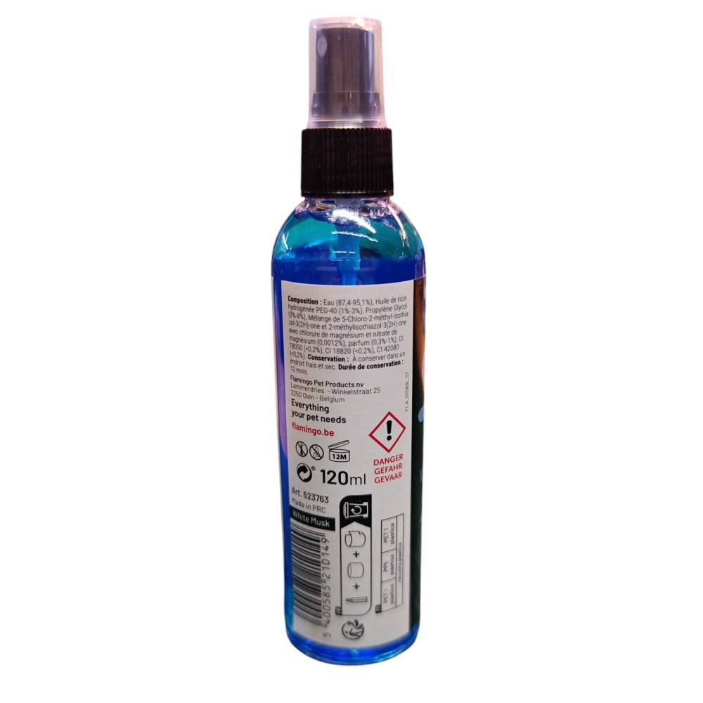 Flamingo - Parfum Snif avec parfum de musc blanc - Spray 120 ml pour chien - Image 3