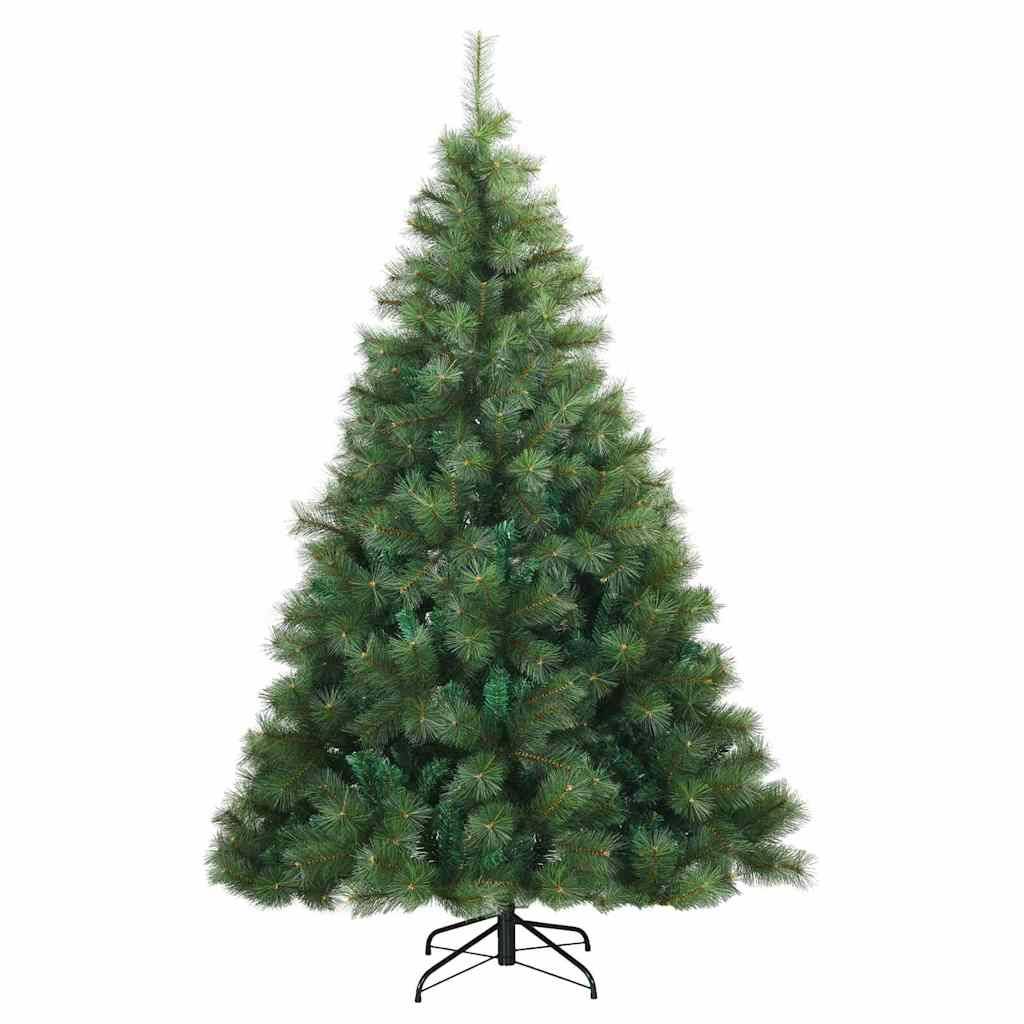 Sapin de Noël | Arbre de Noël artificiel avec 300 LED Vert 180 cm PE et PVC Maison Chic - Image 5