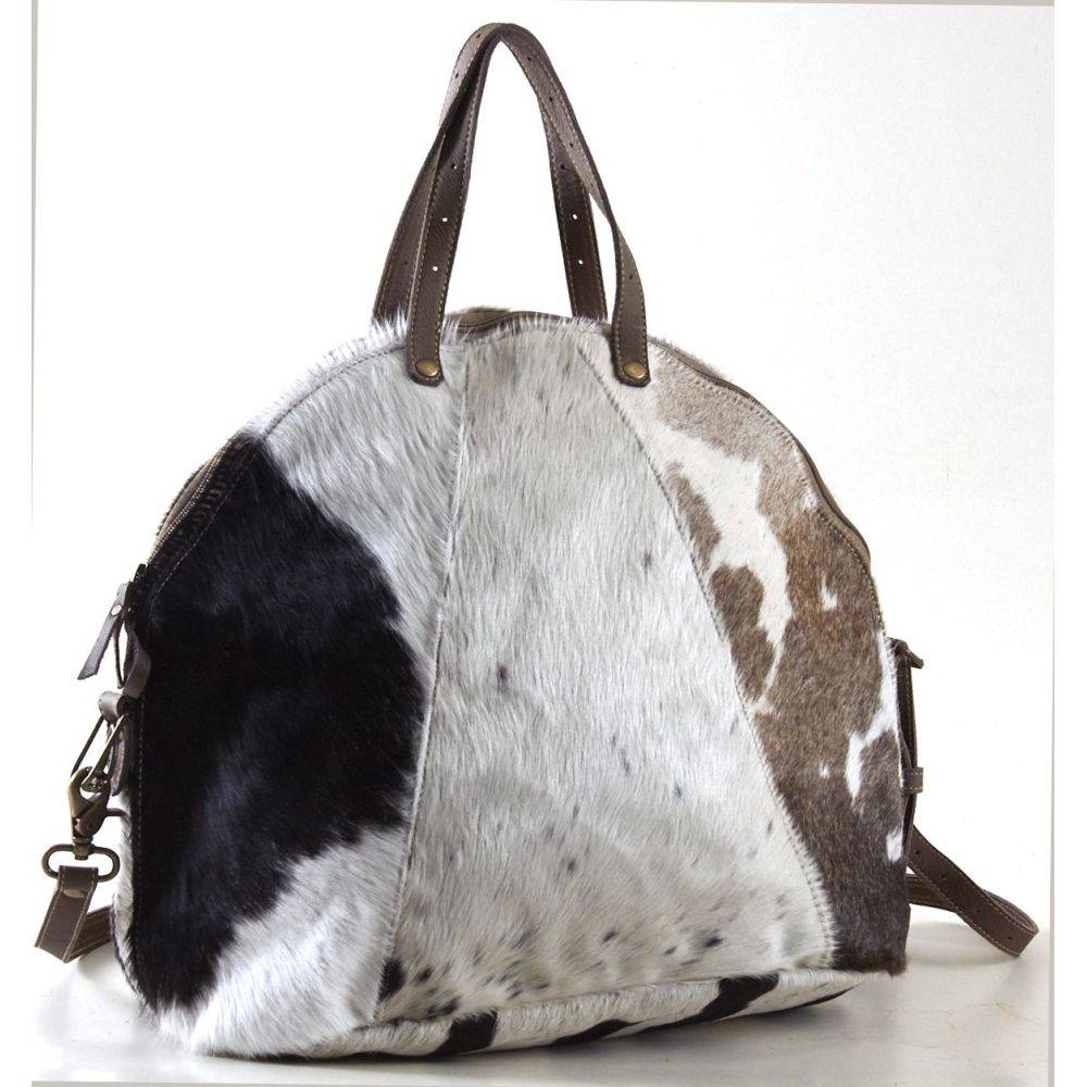 Aubry Gaspard - Sac de voyage en peau de vache - Image 4