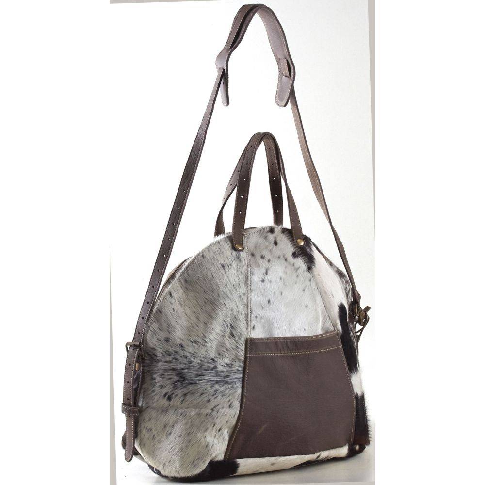 Aubry Gaspard - Sac de voyage en peau de vache - Image 3