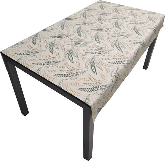 Nappe Composition PVC Base Polyester Anti-taches Pointes Taille 140X200 CM - Image 1