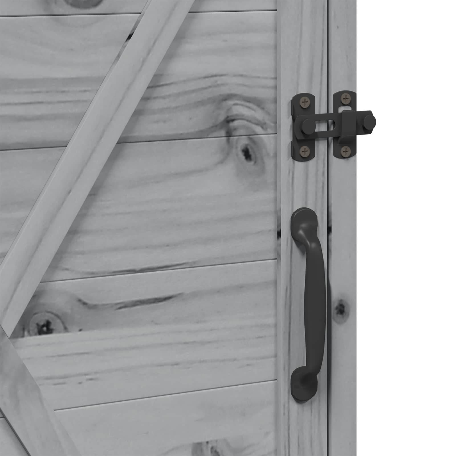 Vidaxl - Abri de jardin Gris 59,5 x 56 x 113,5 cm Bois d'ingénierie vidaXL 42033470 - Image 10