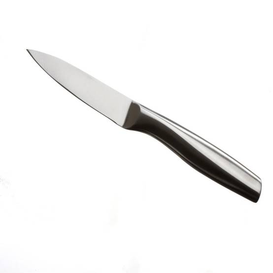 Couteau de Découpe "Inox Forgé" 21cm Gris - Image 2