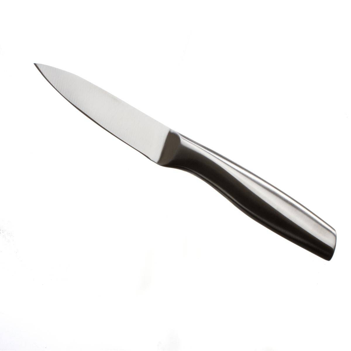 Couteau de Découpe "Inox Forgé" 21cm Gris - Image 2