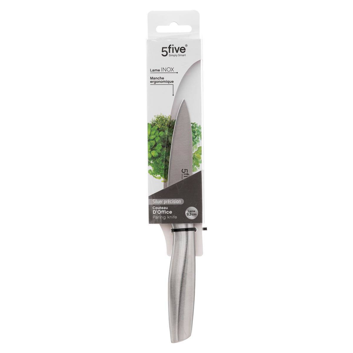 Couteau d'office inox "Silver Précision" lame 9,3m - 5five - Image 3