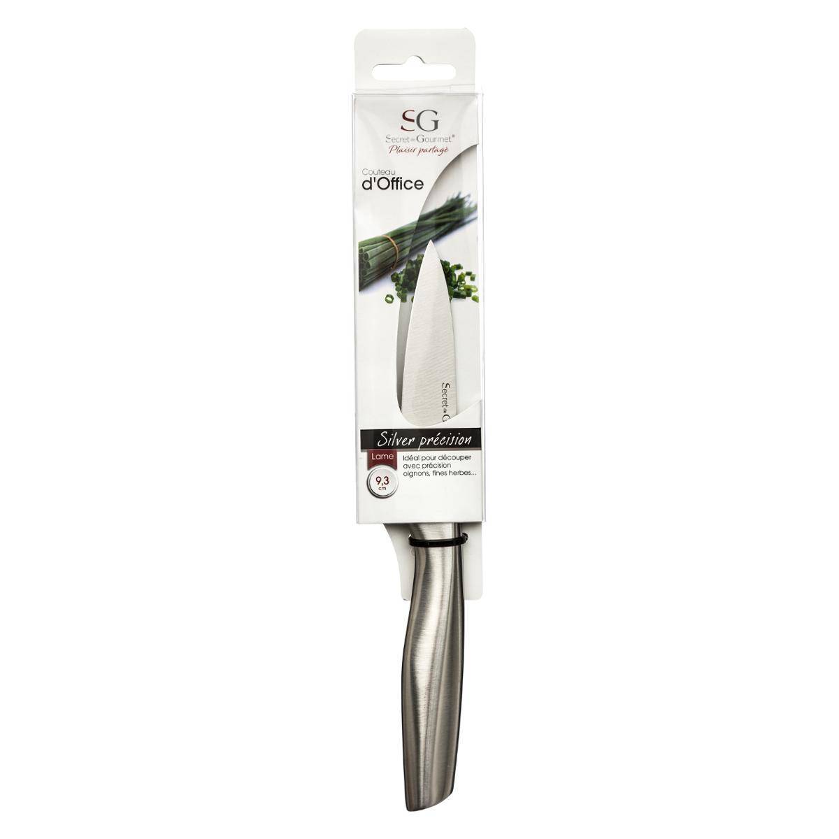 Couteau d'office inox "Silver Précision" lame 9,3m - 5five - Image 2