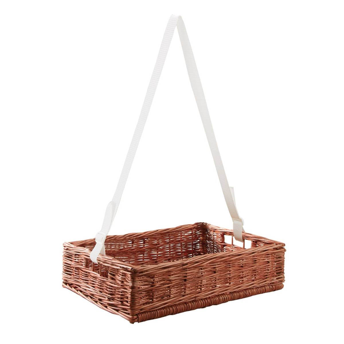 Aubry Gaspard - Panier ouvreuse cinéma en osier Avec sangle ajustable à poser - Image 1