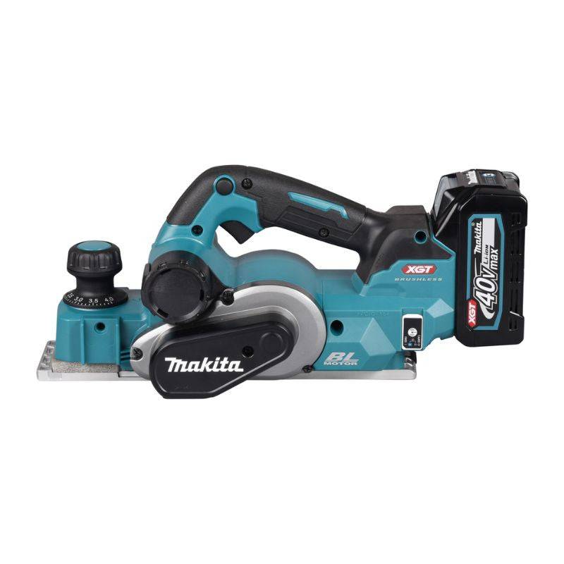 Makita - Rabot à battue 40V max 82 mm XGT MAKITA KP001GM201 2 x 4,0Ah + chargeur en coffret MakPac Makita - Image 2
