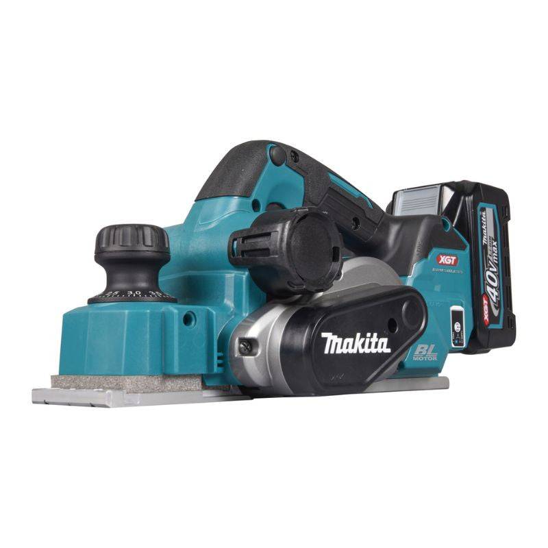 Makita - Rabot à battue 40V max 82 mm XGT MAKITA KP001GM201 2 x 4,0Ah + chargeur en coffret MakPac Makita - Image 4