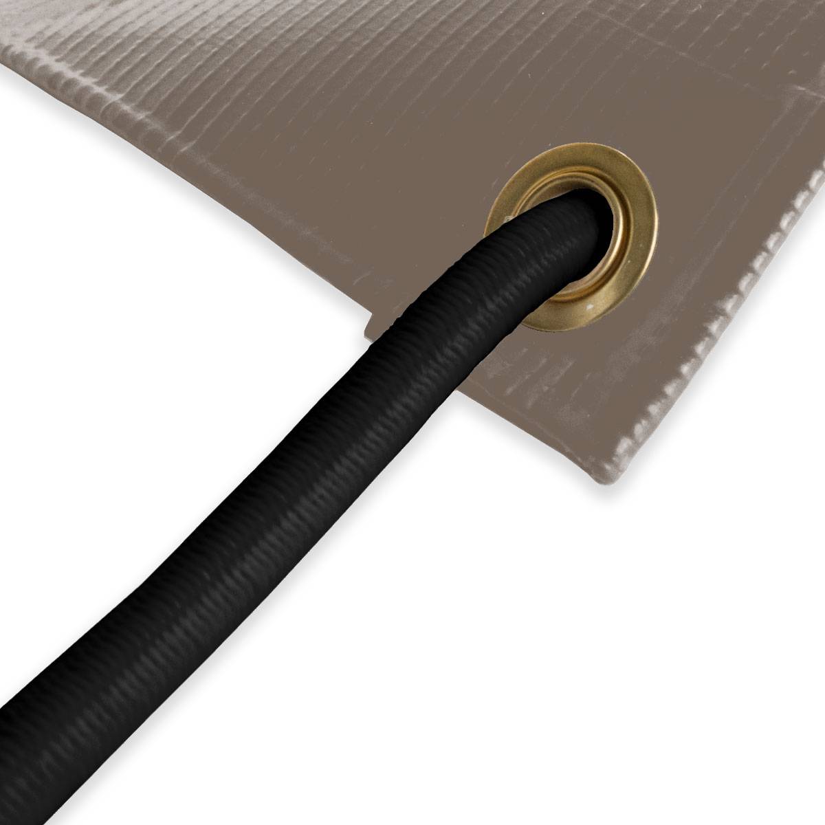Tecplast - Pack Toile Pergola Taupe 3x4 m + Sandow Noir 20m - Bâche Pergola prête à poser LP640PR Garantie 8 ans TECPLAST - Image 2