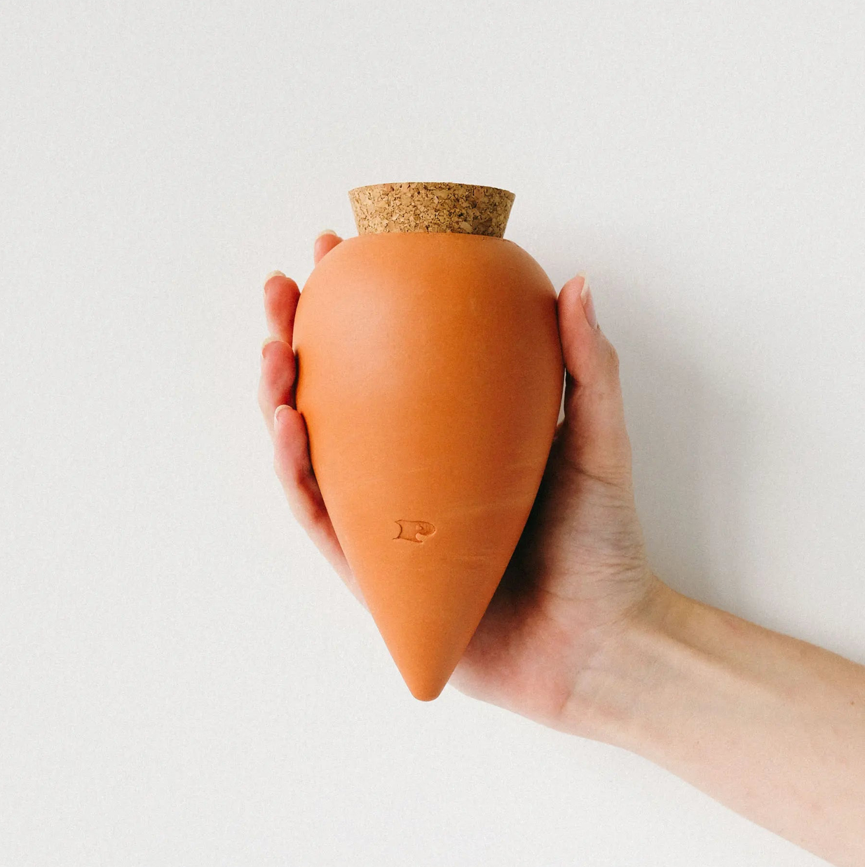 Olla pour arroser ses plantes de manière autonome – Terracotta - Pepin - Mes Courses En Vrac - Image 1