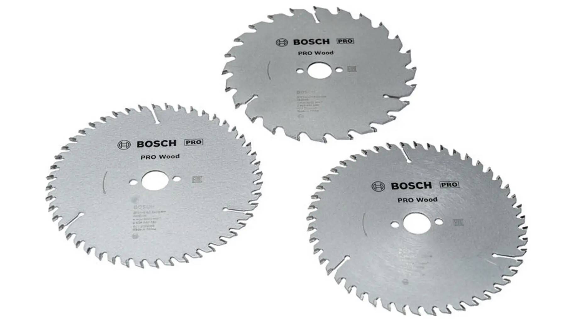 Jeux de lames de scies circulaires Pro Bois 24 et 48 dents - BOSCH - 2608644729