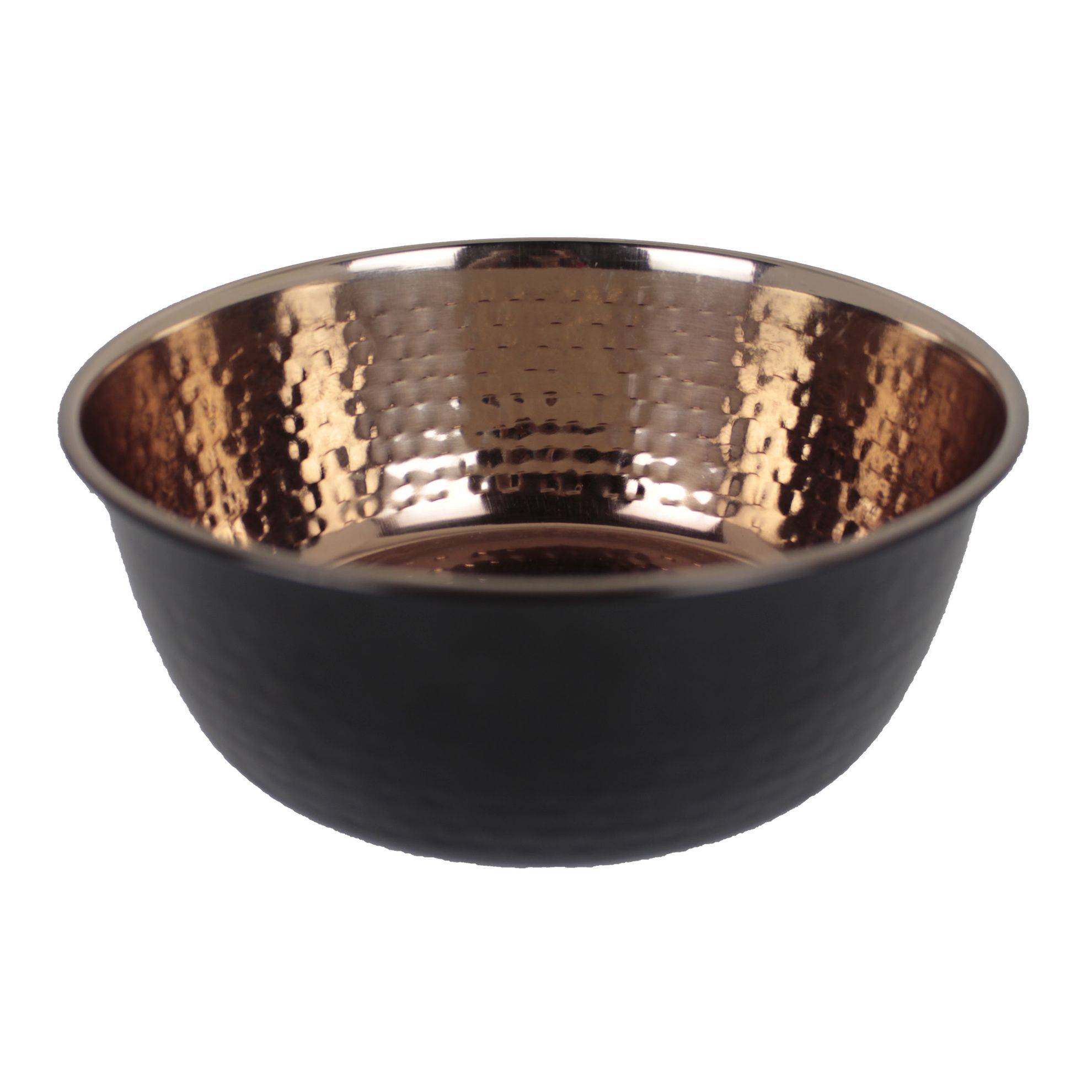 Gamelle noire et cuivrée effet martelé : 350 ml IDEALDOG