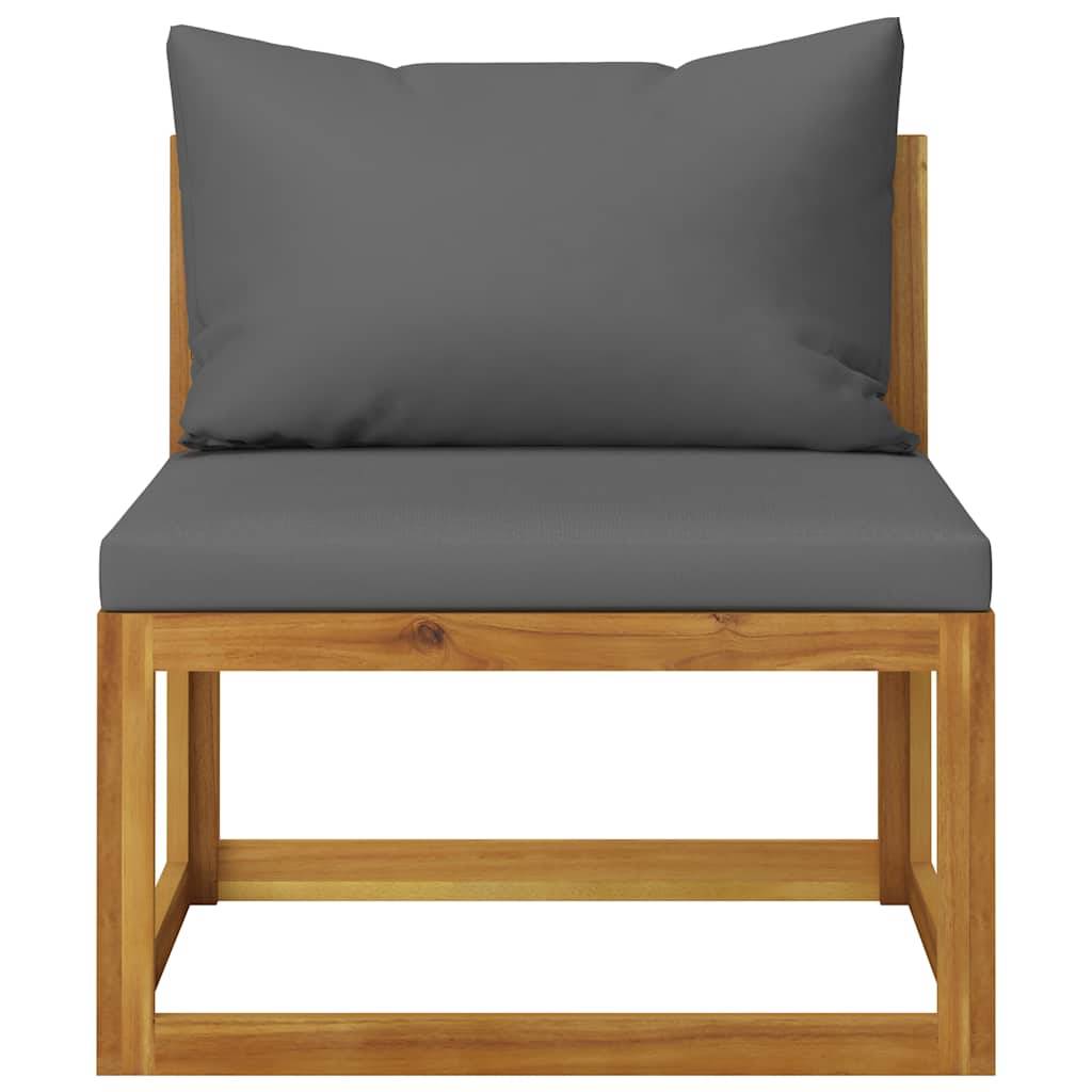 Prolenta Premium - Salon complet 5 places polyester marron 206 x 138 x 60 cm - Prolenta premium p3194.3 - Image 9