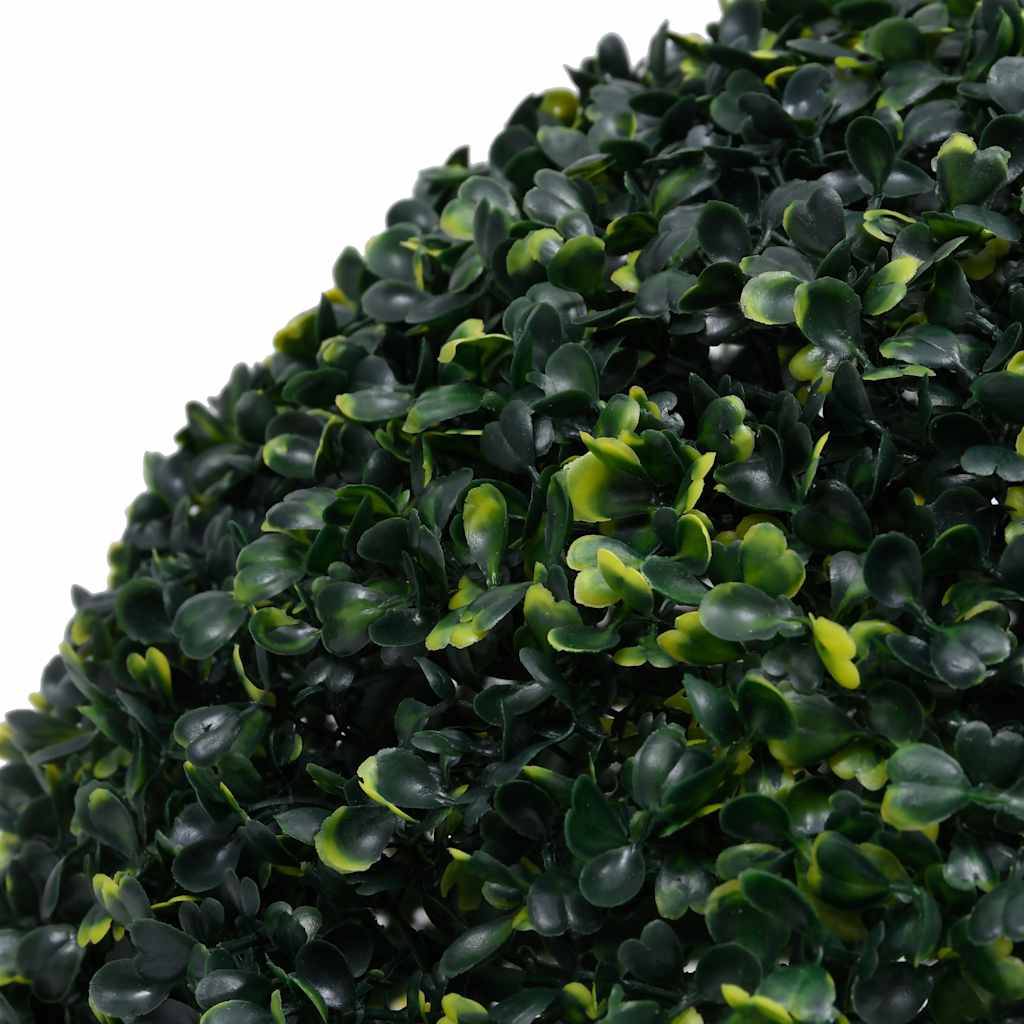 Boules de buis artificielles polyéthylène vert 52 x 52 x 52 cm, poids:4.45kg - PANGIVO - Image 3