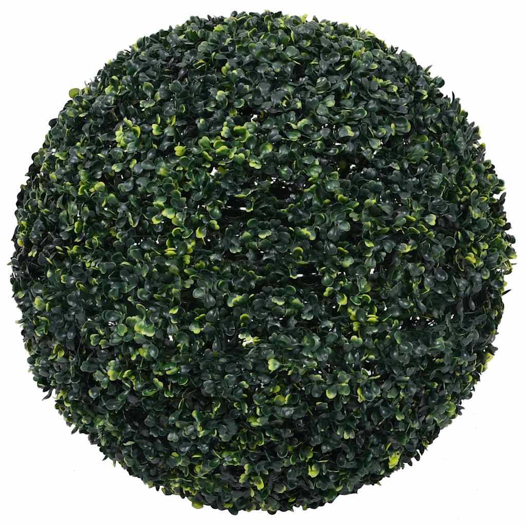 Boules de buis artificielles polyéthylène vert 52 x 52 x 52 cm, poids:4.45kg - PANGIVO - Image 2