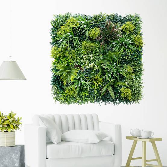 Luxury Mur vegetal artificiel plaque 1mx1m Le plus Haut de Gamme - Image 3