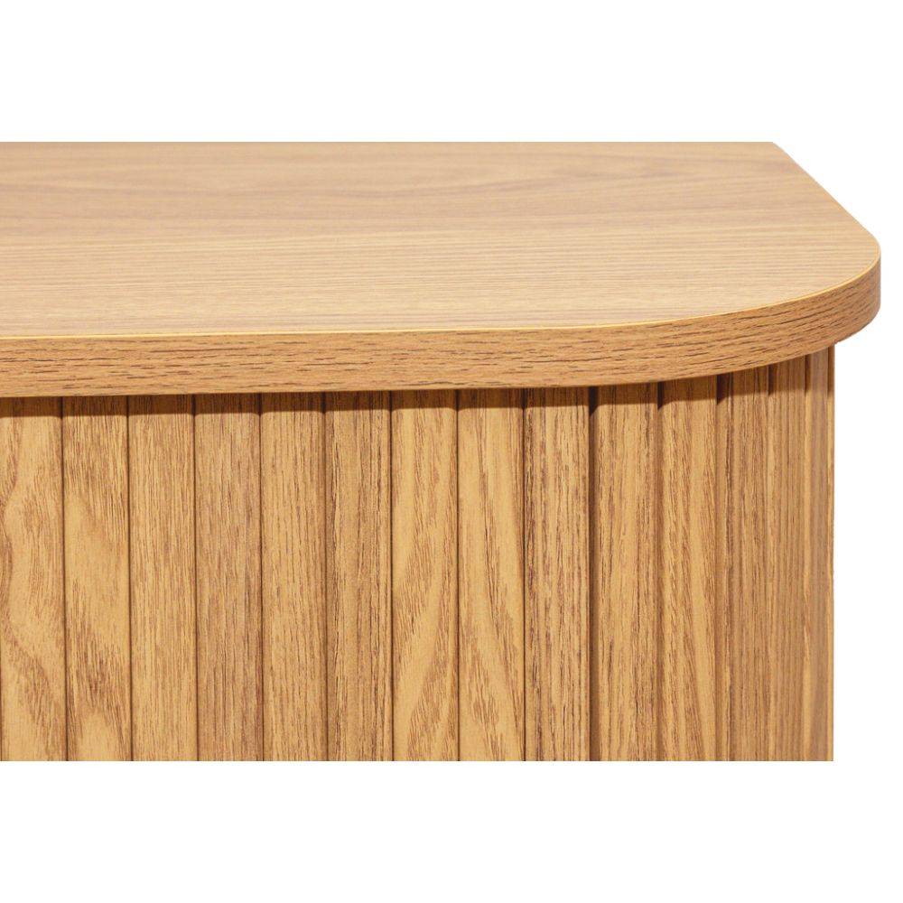 Aubry Gaspard - Buffet bois et métal à lamelles Kyoto - Image 3