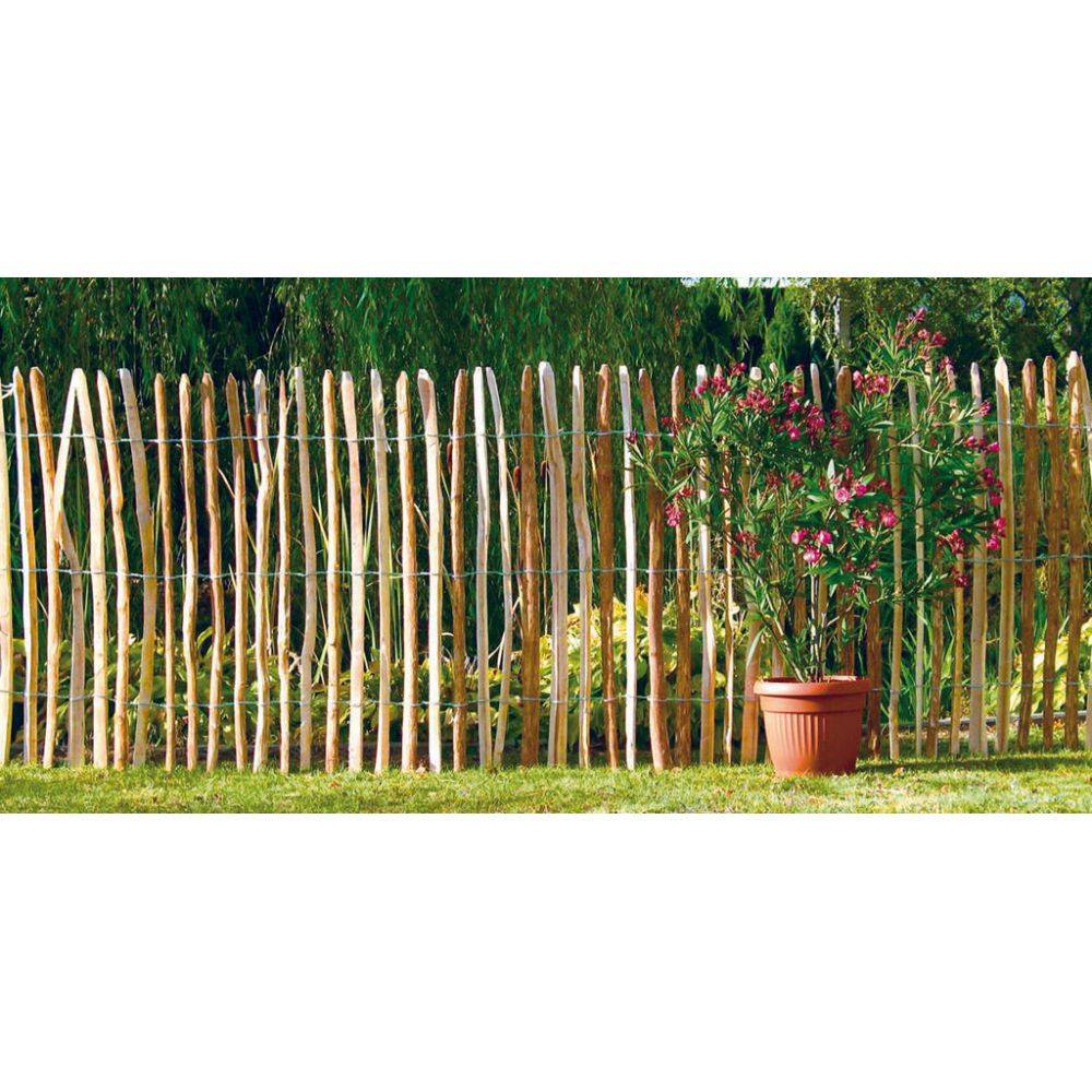 Aubry Gaspard - Ganivelle en noisetier (Lot de 3) Hauteur 120 cm - Image 4