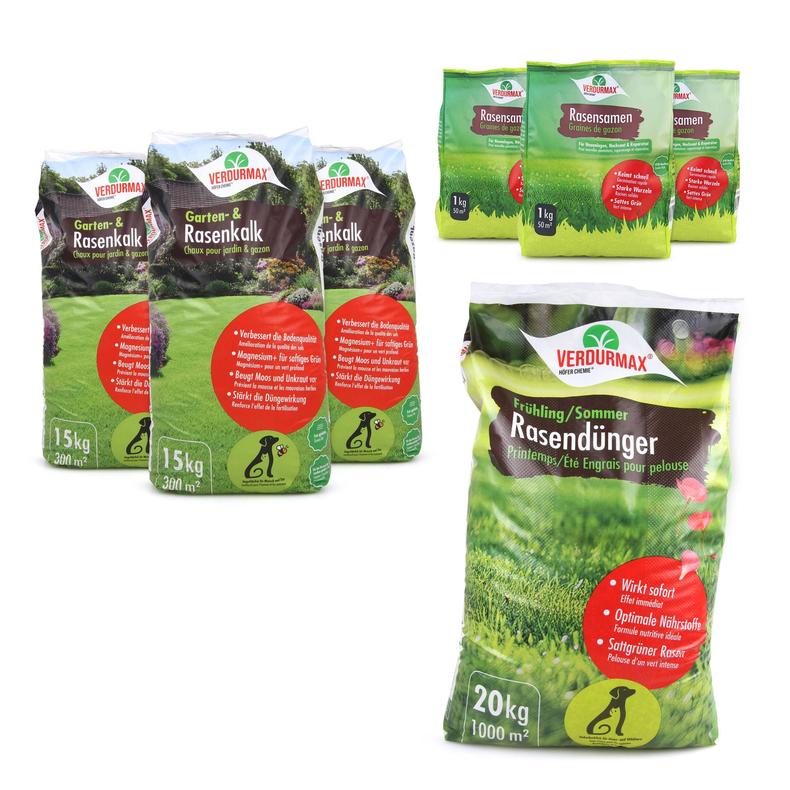 Kit de lancement printemps VERDURMAX® – pour entretenir 1000 m² de surface de gazon x 1 - Image 2