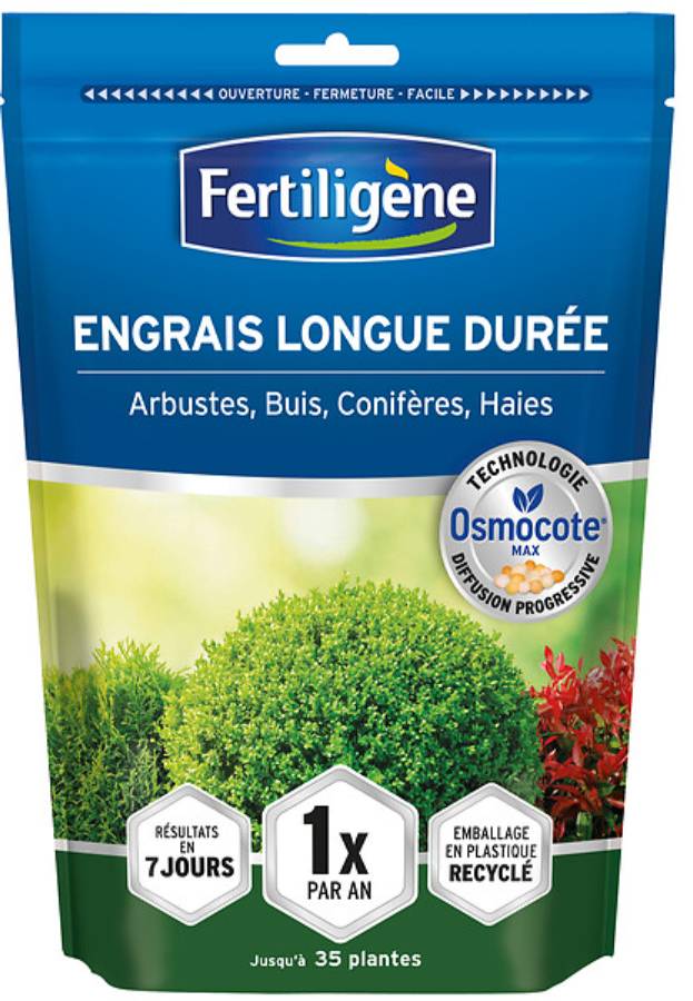 Fertiligène - Engrais Longue durée  Arbustes, Buis, Conifères, Haies 700g - Image 1