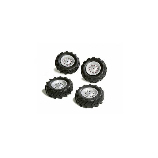 Pneus Rolly Toys Trac Air - 4 Pneus pour Tracteurs Rolly