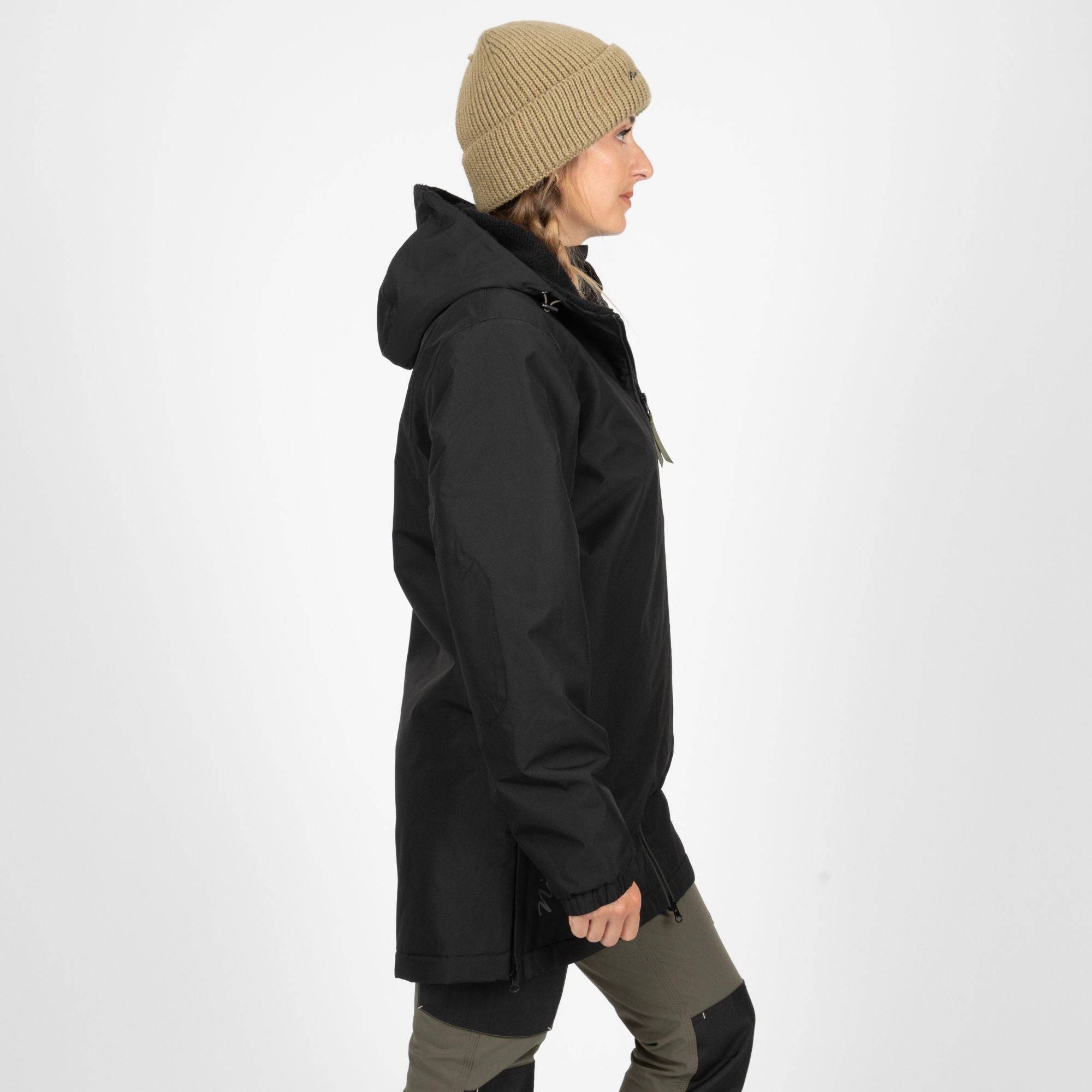 Nineworths - GABY - PARKA DE TRAVAIL - 1153 | Noir - Image 4