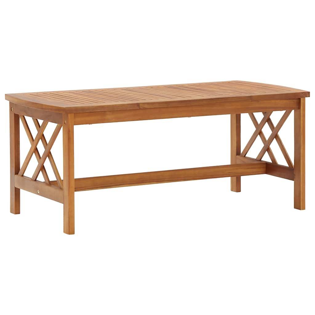 Vidaxl - Salon de jardin 4 pcs avec coussins Bois d'acacia solide vidaXL 3057991 - Image 4