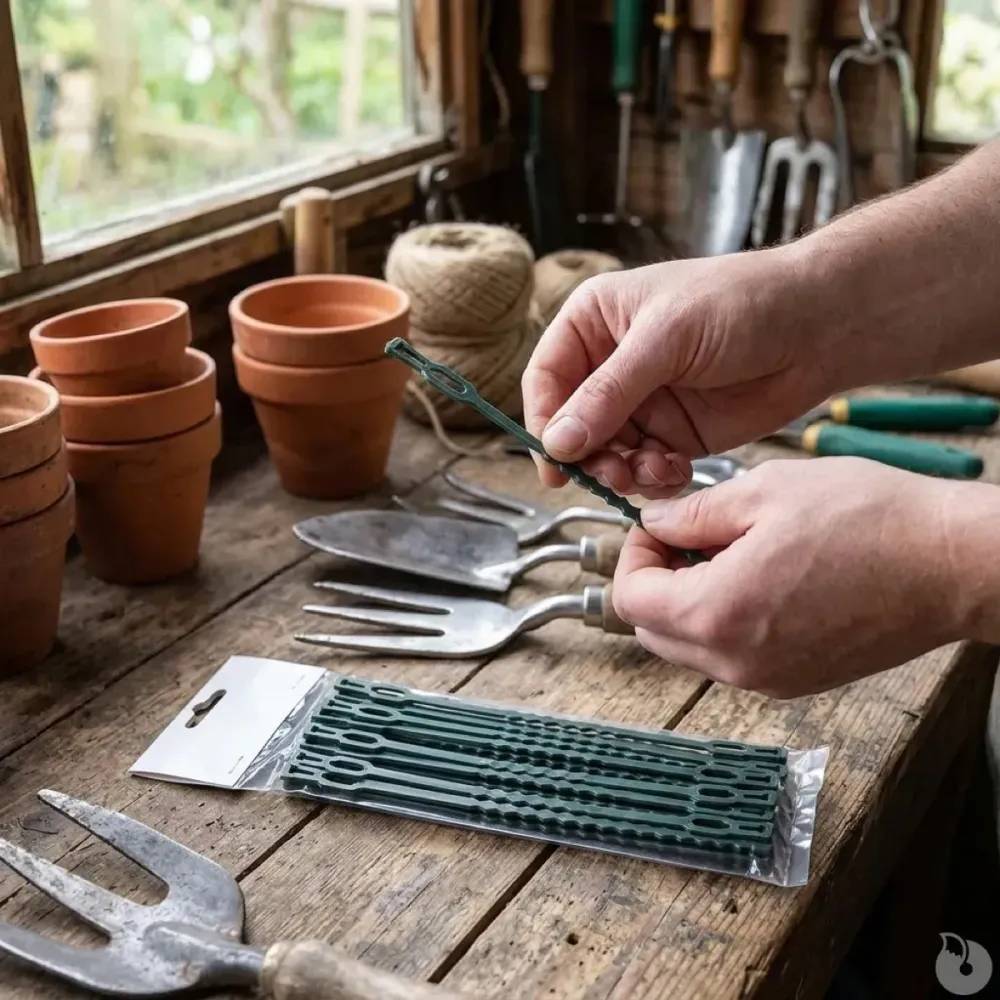 Autre - 30 Attaches de Jardin Souples pour Plantes 23 cm