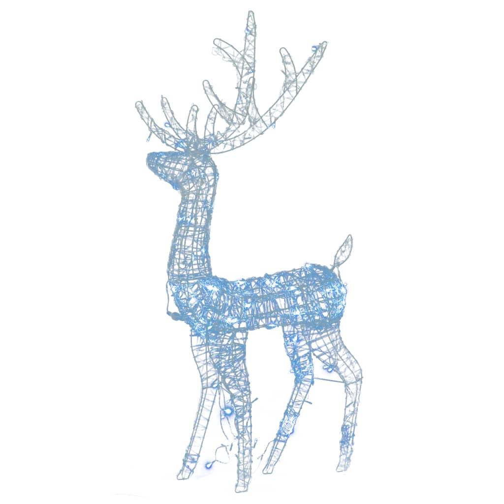 Lot 2 Grands Rennes Acrylique 120cm Lumineux 8 Modes pour Jardin Blanc Froid – ComfortXL Outdoor Living - Image 3